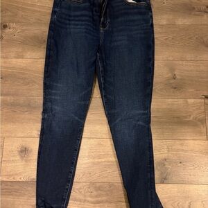 American Eagle Outfitters Dark Blue Skinny Jeans